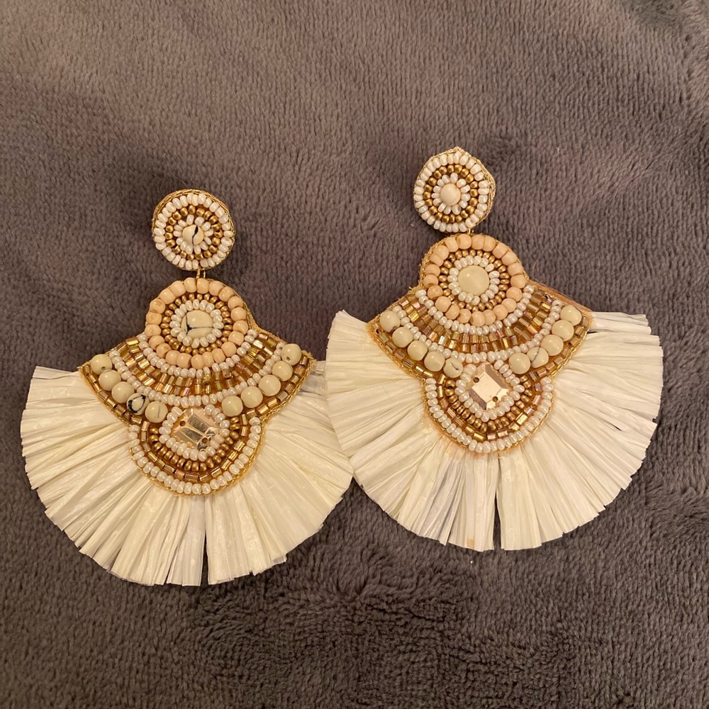 Ladies statement earrings